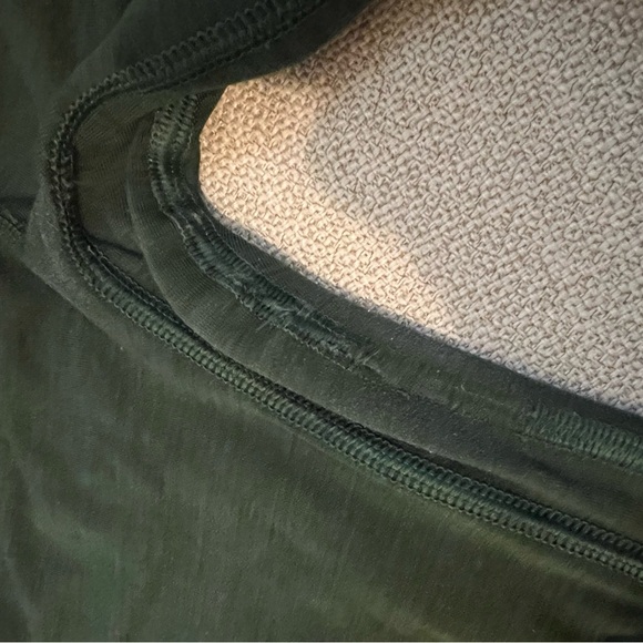 Green Leggings with Chevron Detail - Picture 3 of 3